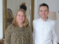 Bestuur Orphée Social Singing Veerle Maas, bestuurslid & Thomas Bours, dagelijks bestuurder