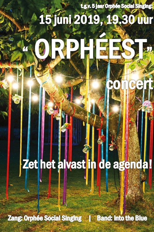5-jarig jubileum Orphée